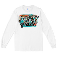 White first grade Long Sleeve Tee - JahusDesignShop