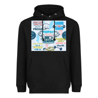 Black perfect body loading Heavyweight Hoodie - TumblerDesignByShophia