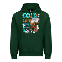Forest Green cold like my soul coffee cups bbs Urban Hoodie - BundleAndBundleShop