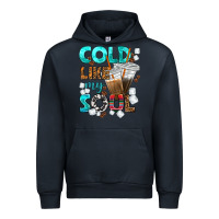 Navy cold like my soul coffee cups bbs Urban Hoodie - BundleAndBundleShop