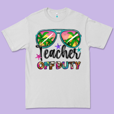 Teacher Off Duty Premium Tee Designed By Artiststas