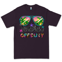 Plum teacher off duty Premium Tee - Artiststas