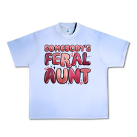 Grape Ice somebodys feral aunt Urban Heavy Tee - MaliasSmallBusiness