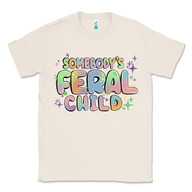 Somebody's Feral Child Classic Tee by MaliasSmallBusiness | Teevron