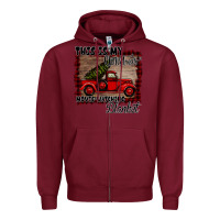 Burgundy Christmas Movie Watching Blanket Zipper Hoodie - Bettercallsaul
