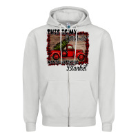Dove Grey Christmas Movie Watching Blanket Zipper Hoodie - Bettercallsaul