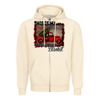 Sandshell Christmas Movie Watching Blanket Zipper Hoodie - Bettercallsaul