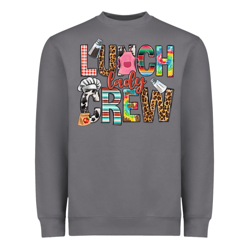 Lunch Lady Crew Heavyweight Sweatshirt by NancyCooperArtShop | Teevron