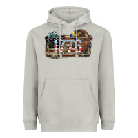 Moon Dust Eat. 1776 eagle 4th of july Heavyweight Hoodie - HowdyJamesFarm