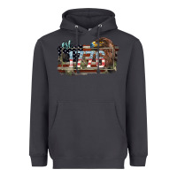 Smoke Eat. 1776 eagle 4th of july Heavyweight Hoodie - HowdyJamesFarm