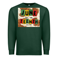 Sports Green juneteenth free ish since 1865 Premium Sweatshirt - TumblerDesignByShophia