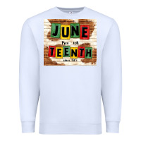 White juneteenth free ish since 1865 Premium Sweatshirt - TumblerDesignByShophia
