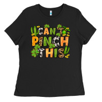 Black St. Patrick's Can't pinch this Ladies Tee - OliviaCreatesArt