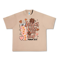Burro valentine jesus fills my cup Urban Heavy Tee - MaliasSmallBusiness
