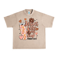 French Oak valentine jesus fills my cup Urban Heavy Tee - MaliasSmallBusiness