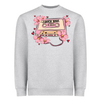 Heather Grey lover babe valentines day Heavyweight Sweatshirt - MaliasSmallBusiness