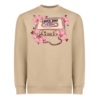 Mushroom lover babe valentines day Heavyweight Sweatshirt - MaliasSmallBusiness