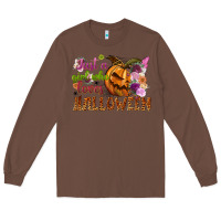 Chestnut just a girl who loves halloween Long Sleeve Tee - NancyCooperArtShop