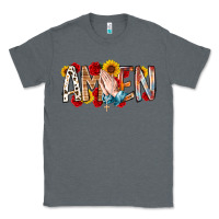 Charcoal Heather amen Classic Tee - RacoonDesign
