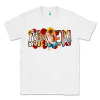 White amen Classic Tee - RacoonDesign