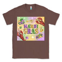 Chestnut mardi gras Classic Tee - MaliasSmallBusiness