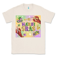Natural mardi gras Classic Tee - MaliasSmallBusiness