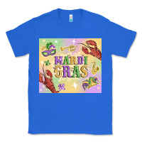 True Royal mardi gras Classic Tee - MaliasSmallBusiness