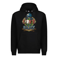 Black for the love of the game baseball Premium Hoodie - HowdyJamesFarm