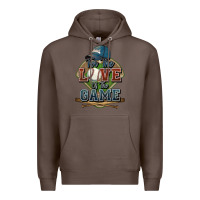 Coffee for the love of the game baseball Premium Hoodie - HowdyJamesFarm