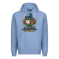 Colony Blue for the love of the game baseball Premium Hoodie - HowdyJamesFarm