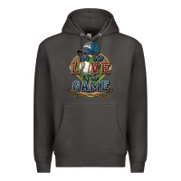 Smoke for the love of the game baseball Premium Hoodie - HowdyJamesFarm