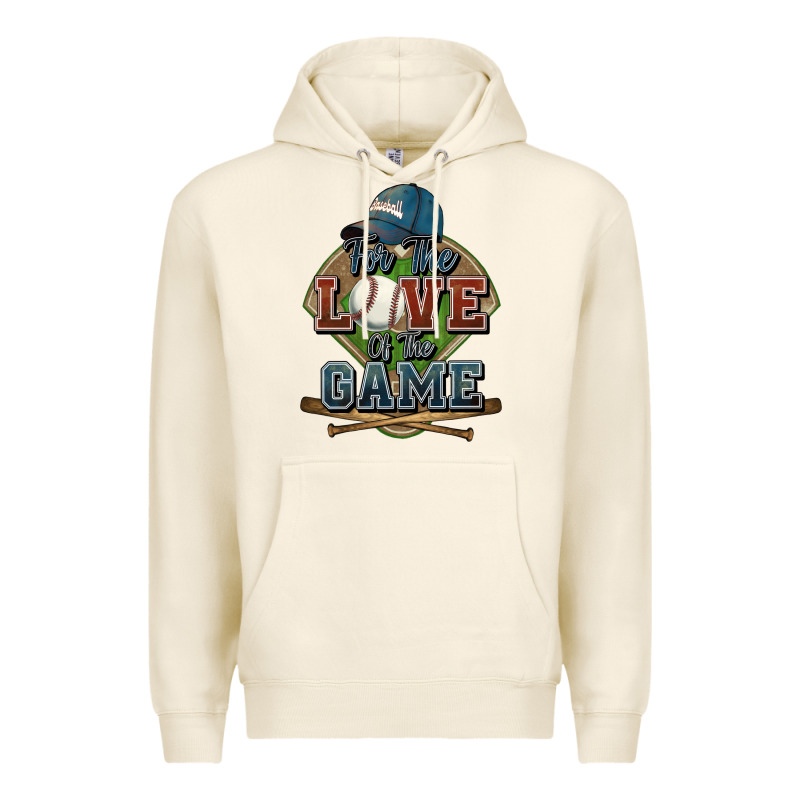 For The Love Of The Game Baseball Premium Hoodie by HowdyJamesFarm | Teevron