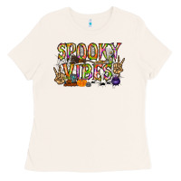 Bone spooky vibes Ladies Tee - RacoonDesign