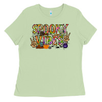 Matcha spooky vibes Ladies Tee - RacoonDesign