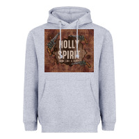 Heather Grey holly spirit come like a flood Heavyweight Hoodie - TumblerDesignByShophia