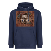 Navy holly spirit come like a flood Heavyweight Hoodie - TumblerDesignByShophia