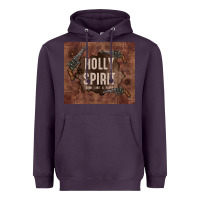 Plum holly spirit come like a flood Heavyweight Hoodie - TumblerDesignByShophia