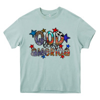 Arona god bless america Heavy Core Tee - CowhideDigitalArt