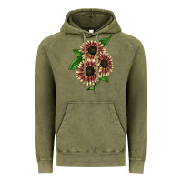Vintage Olive strawberry blonde sunflower Vintage Hoodie - LillyAllenDesigns