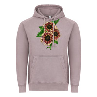 Vintage Zinc strawberry blonde sunflower Vintage Hoodie - LillyAllenDesigns