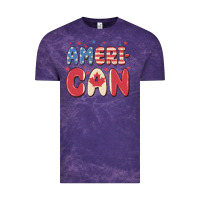 Cloud Purple American Vintage Tee - MaliasSmallBusiness