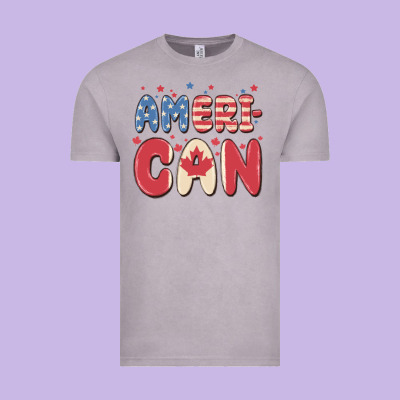 American Vintage Tee Designed By Maliassmallbusiness