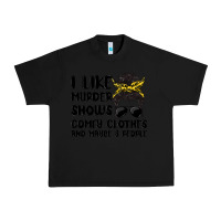 Black i like murder shows comfy clothes and maybe 3 peop Urban Heavy Tee - MaliasSmallBusiness