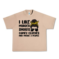Burro i like murder shows comfy clothes and maybe 3 peop Urban Heavy Tee - MaliasSmallBusiness