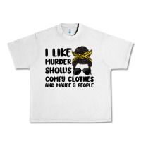 Lunar Rock i like murder shows comfy clothes and maybe 3 peop Urban Heavy Tee - MaliasSmallBusiness