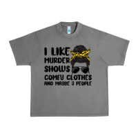 Tornado i like murder shows comfy clothes and maybe 3 peop Urban Heavy Tee - MaliasSmallBusiness