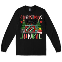 Black Christmas movie junkie Long Sleeve Tee - MaliasSmallBusiness