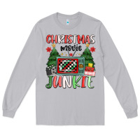 Moon Dust Christmas movie junkie Long Sleeve Tee - MaliasSmallBusiness