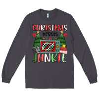 Smoke Christmas movie junkie Long Sleeve Tee - MaliasSmallBusiness