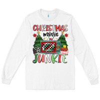 White Christmas movie junkie Long Sleeve Tee - MaliasSmallBusiness